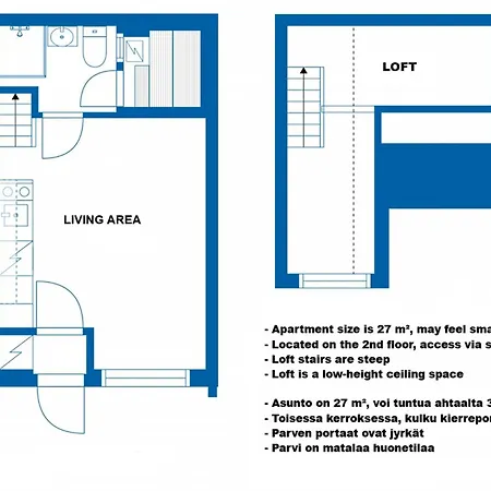 Leviloma - 27m2 A - Levistar - Levistar Daire *